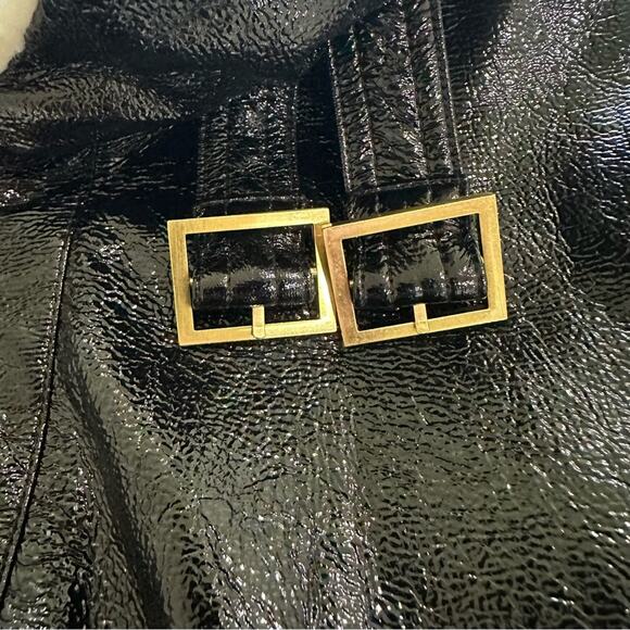 Jonathan Simkhai Vegan Leather Sherpa Aviator Bomber Jacket Women’s XS Black - Picture 9 of 16